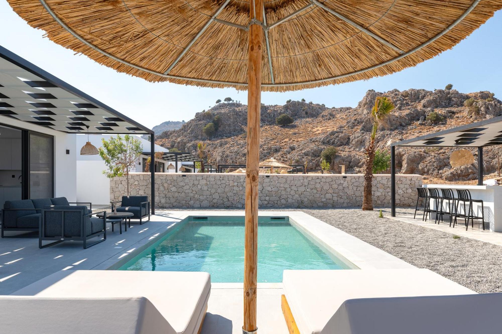 Zen Club Luxury Villas Kolymbia Extérieur photo